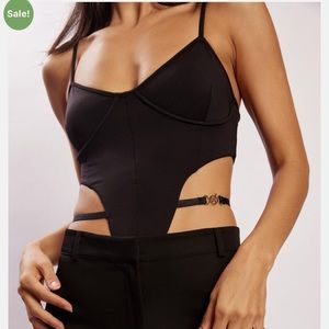 Meshki Cutout Bodysuit
